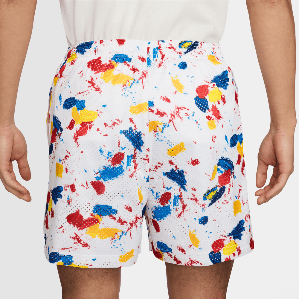 Nike Men's Dri-FIT 5" Practice Mesh Basketball Shorts 'White'