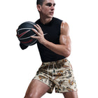 Nike Practice Mesh Men's 5" Dri-FIT Basketball Shorts 'Khaki/Black'