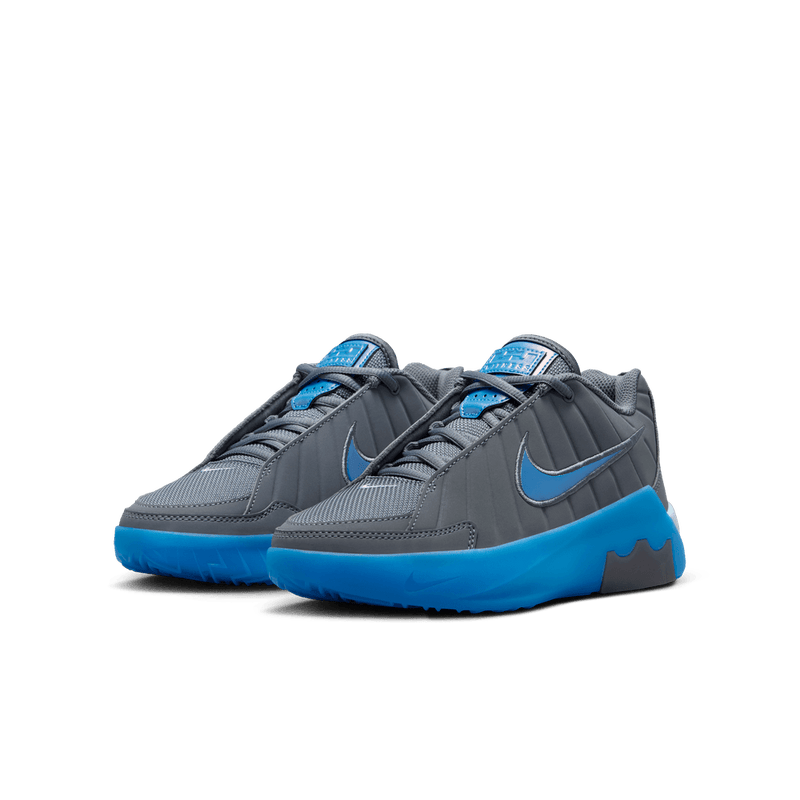 LeBron James LeBron Witness 9 Big Kids' Basketball Shoes (GS) 'Cool Grey/Blue'