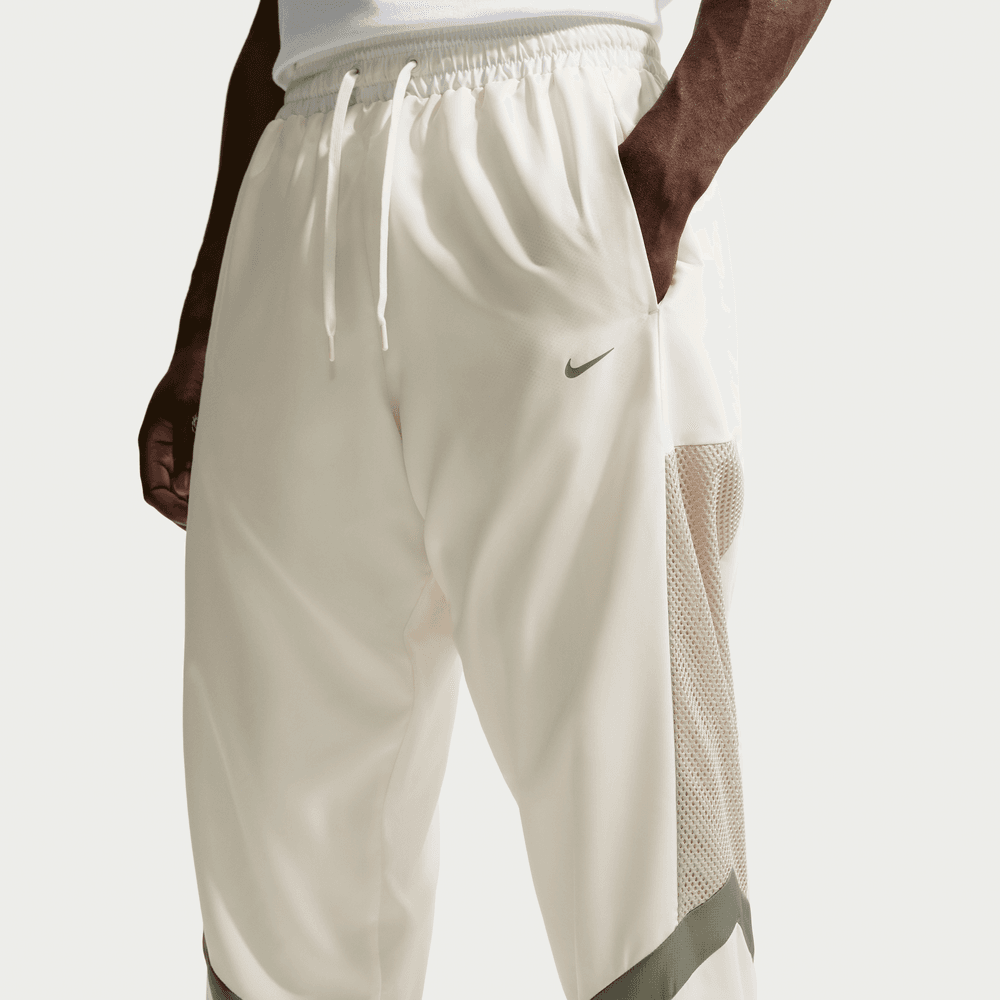 Nike Icon Men's Woven Basketball Pants 'Sail/Cream'