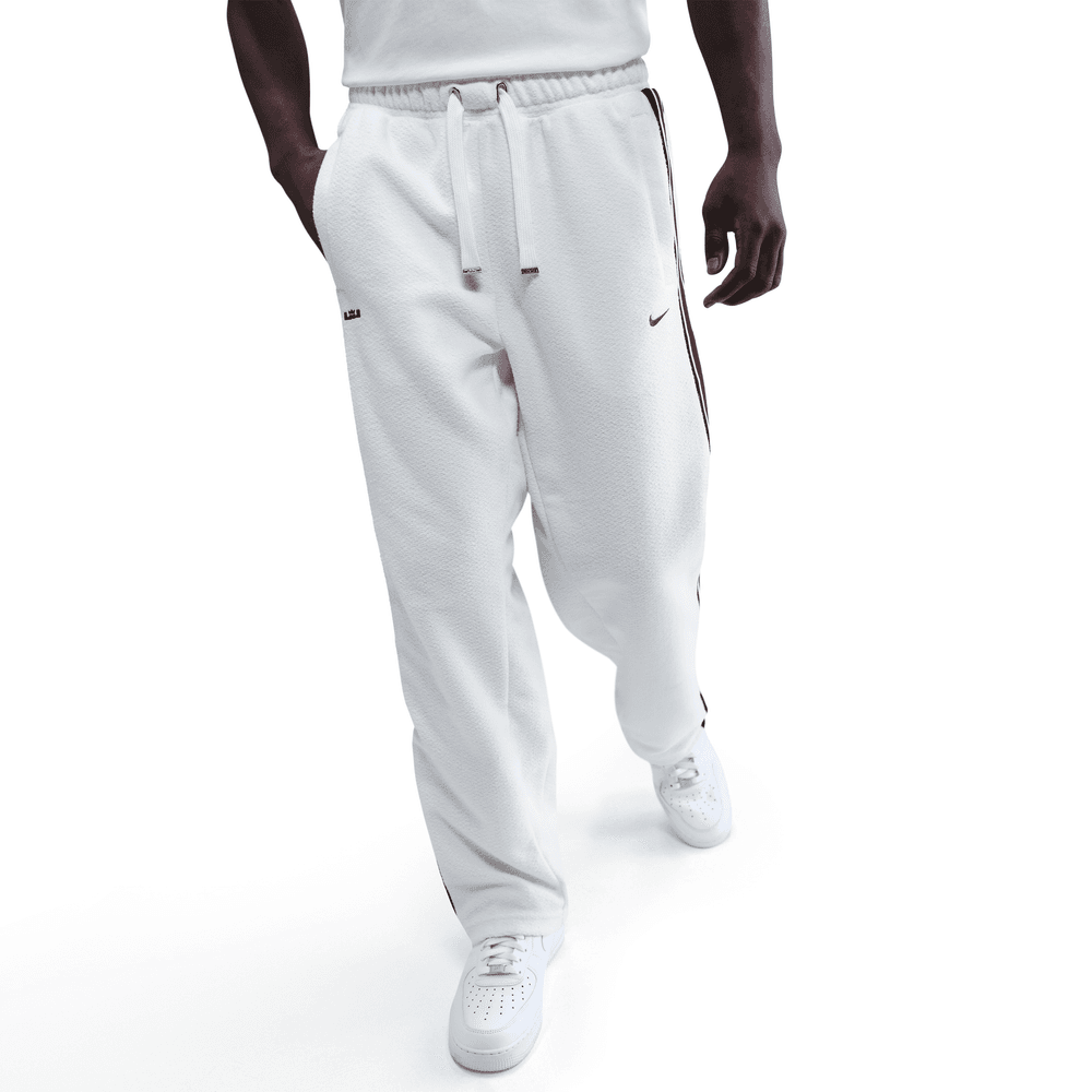 LeBron James LeBron Standard Issue Men's Therma-FIT Basketball Pants 'Sail/Dark Team Red'