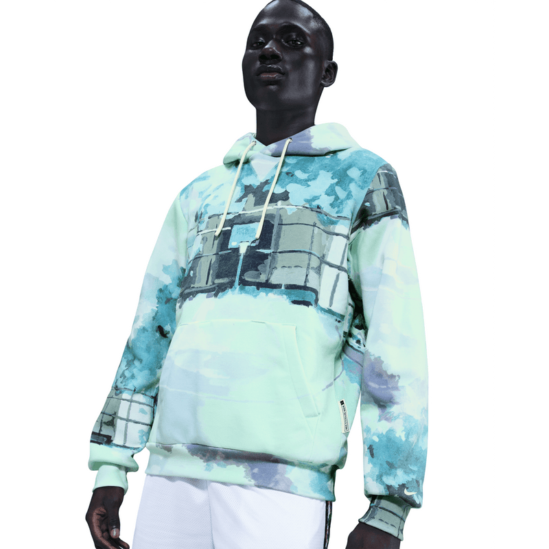 Nike Standard Issue Men's Therma-FIT Pullover Basketball Hoodie 'Dusty Cactys/Ivory'