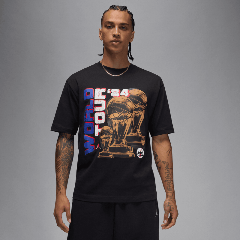 Jordan Nc World Tour T-Shirt 'Black'