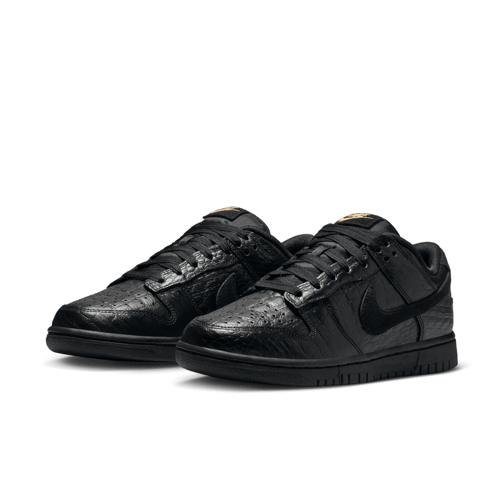 Nike Dunk Low Women's Shoes 'Black/Gold'