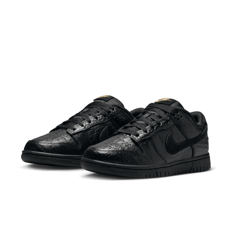 Nike Dunk Low Women's Shoes 'Black/Gold'