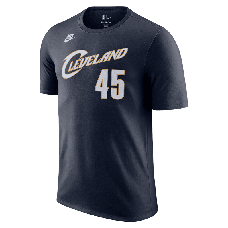 Donovan Mitchell Cleveland Cavaliers Hardwood Classics Essentials Men's Nike NBA T-Shirt 'Navy'