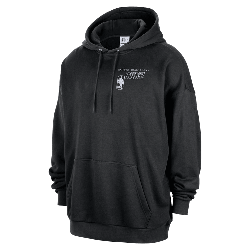 Team 31 Club Men's Nike Oversized Pullover Hoodie 'Black/Orange'