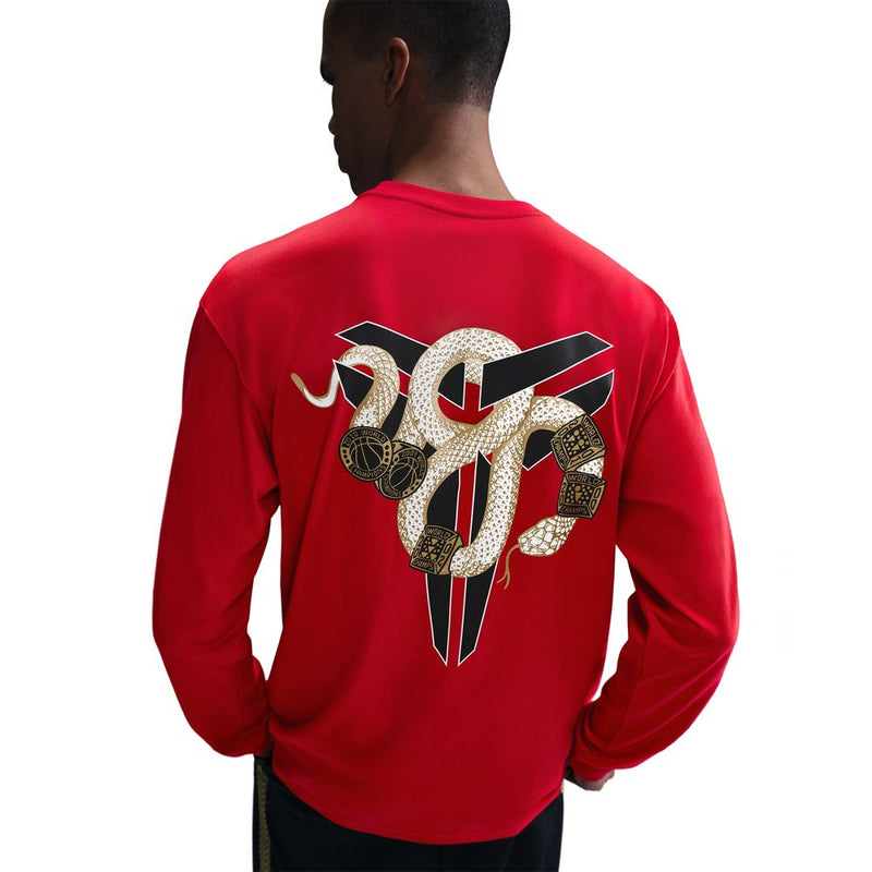 Kobe Bryant Kobe Men's Max90 Long-Sleeve T-Shirt 'Red'