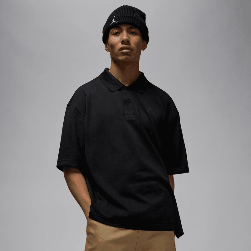 Jordan Brooklyn Men's Polo 'Black'