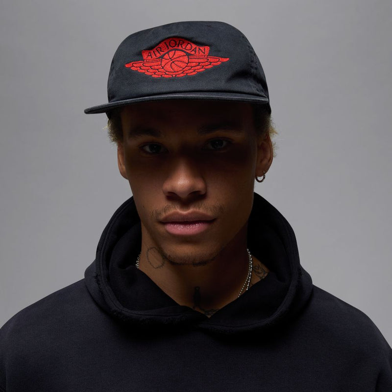 Jordan Pro Rare Air Unstructured Hat 'Black/Chile Red'