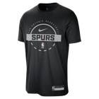 San Antonio Spurs Authentics Men's Nike Dri-FIT NBA Practice T-Shirt 'Black'