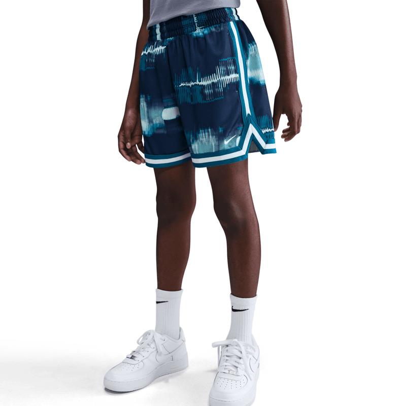 Nike DNA Big Kids' (Boys') Dri-FIT 5" Basketball Shorts 'Glitch Green Abyss'