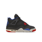 Air Jordan 4 Retro Big Kids' Shoes (GS) 'Black/Red/Blue/Smoke Grey'