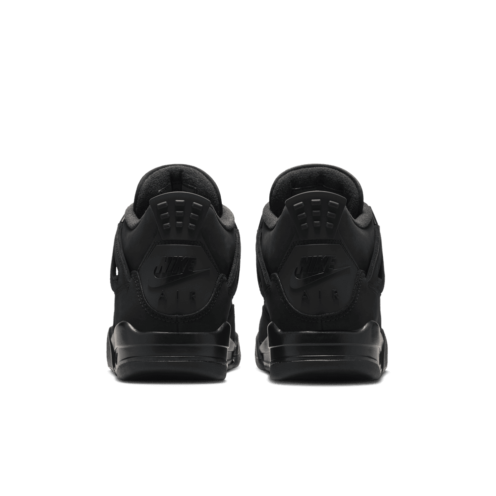 Air Jordan 4 Retro "Black Cat" Big Kids' Shoes (GS) 'Black'