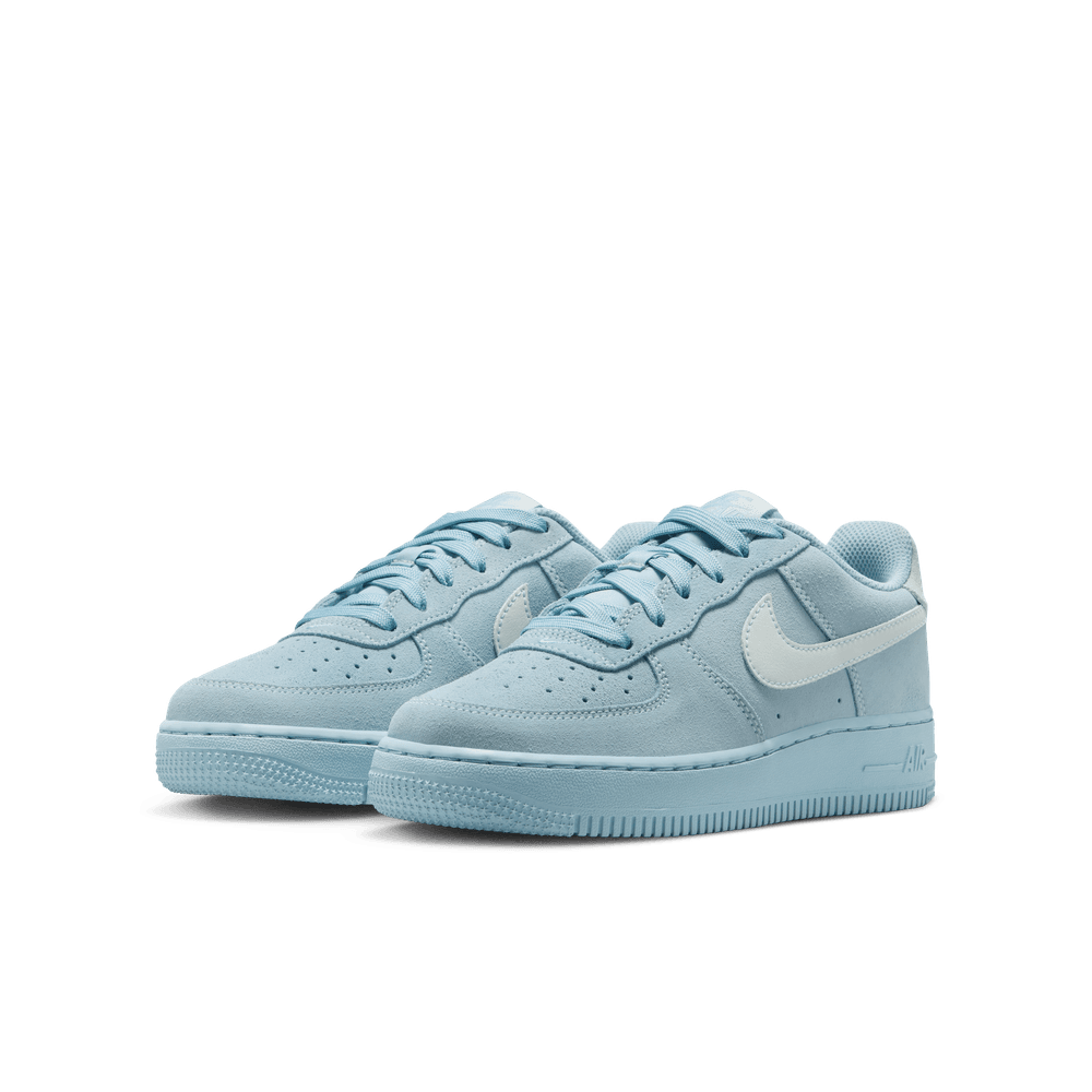 Nike Air Force 1 LV8 Big Kids' Shoes (GS) 'Armory Blue/Pure Platinum'