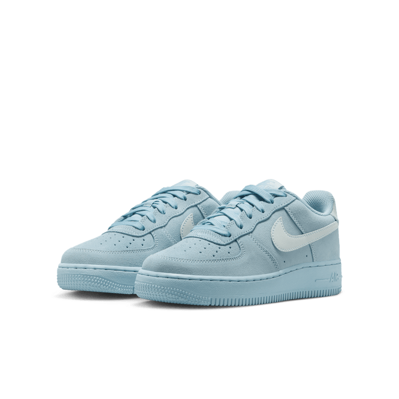 Nike Air Force 1 LV8 Big Kids' Shoes (GS) 'Armory Blue/Pure Platinum'