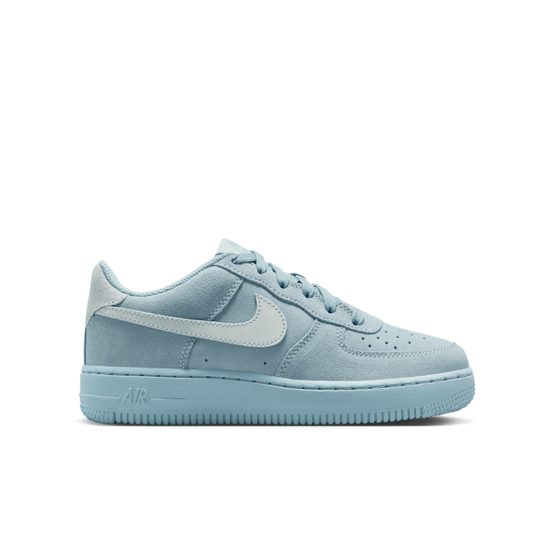 Nike Air Force 1 LV8 Big Kids' Shoes (GS) 'Armory Blue/Pure Platinum'