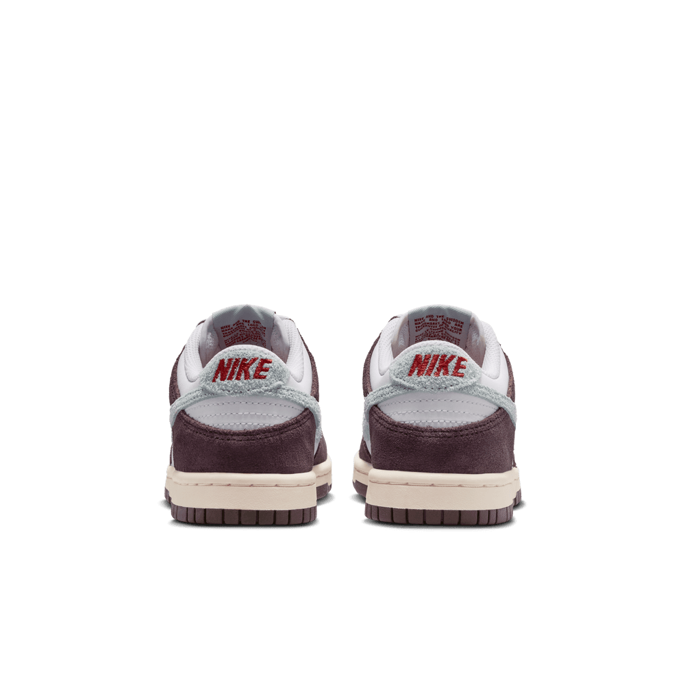 Nike Dunk Low SE Big Kids' Shoes (GS) 'White/Glacier Blue/Burgundy'