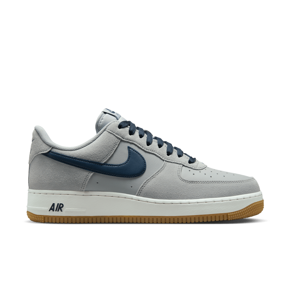 Nike Air Force 1 '07 LV8 Men's Shoes 'Smoke Grey/Navy/Gum'
