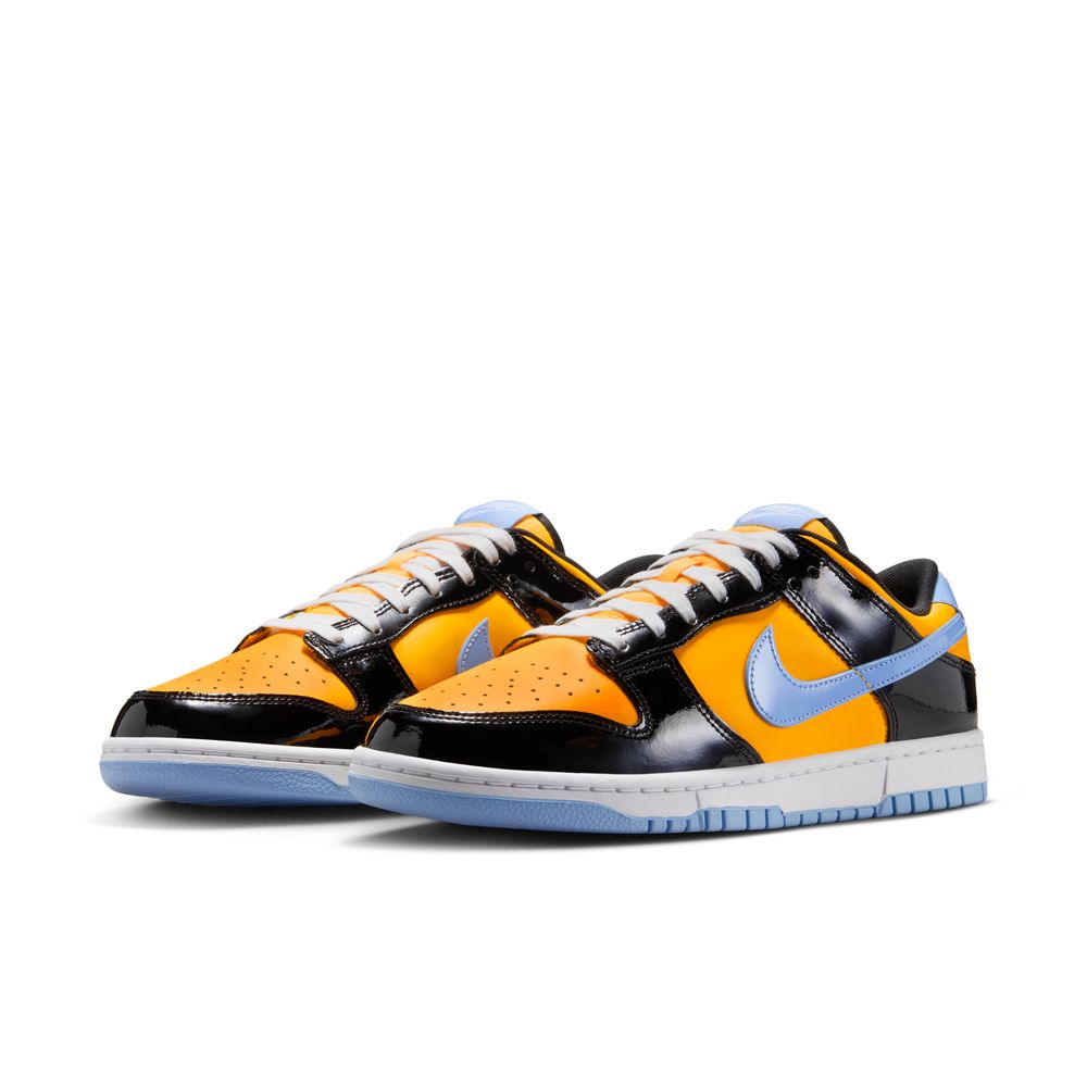 Nike Dunk Low Retro SE Men's Shoes 'Black/Aluminium/Orange/White'