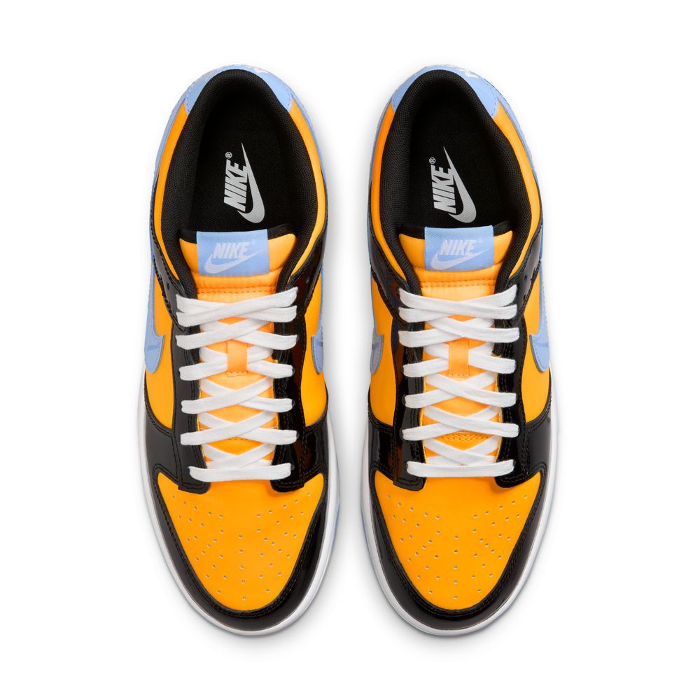 Nike Dunk Low Retro SE Men's Shoes 'Black/Aluminium/Orange/White'