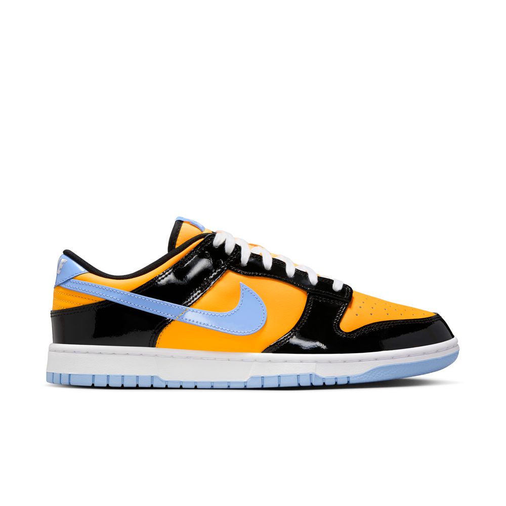 Nike Dunk Low Retro SE Men's Shoes 'Black/Aluminium/Orange/White'