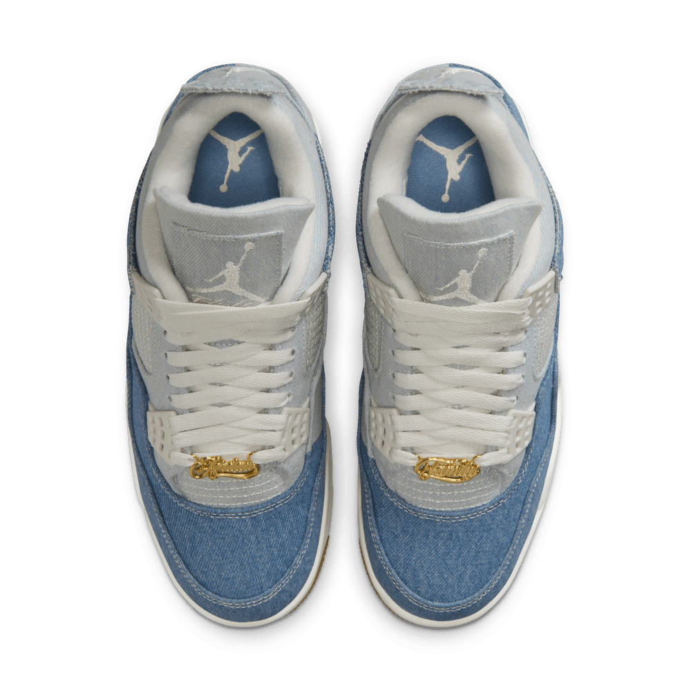 Air Jordan 4 Retro "Worn Blue" Women's Shoe 'Sail/Worn Blue'