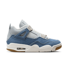 Air Jordan 4 Retro "Worn Blue" Women's Shoe 'Sail/Worn Blue'