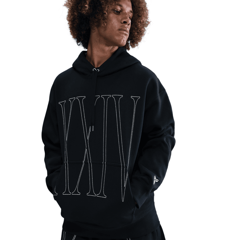 Kobe Bryant Kobe Men's Pullover Basketball Hoodie 'Black/White'