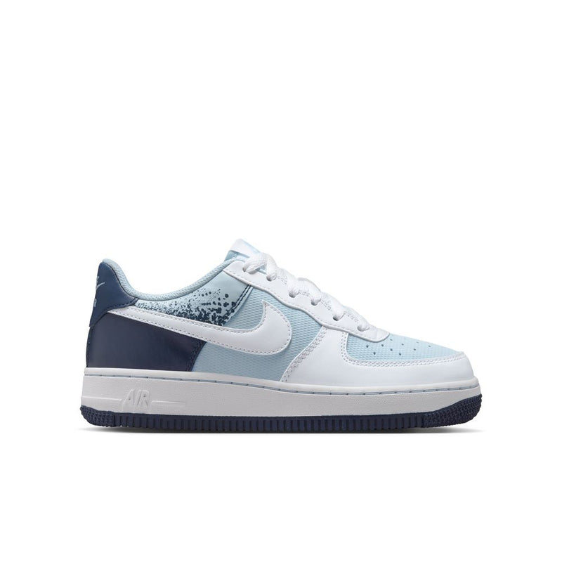 Nike Air Force 1 Big Kids' Shoes (GS) 'Armory Blue/White/Navy'
