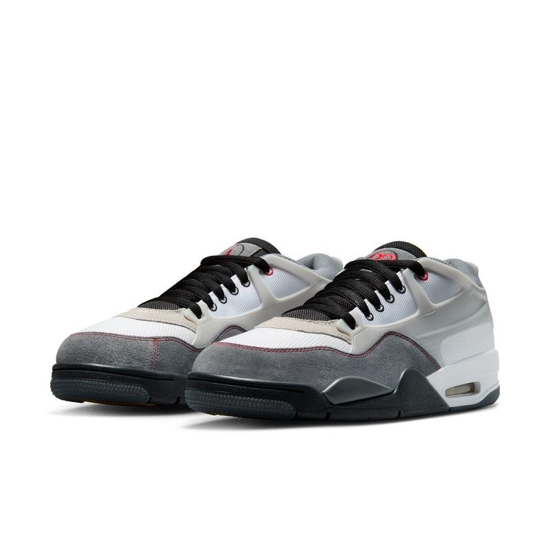 Air Jordan 4 RM Premium Men's Shoes 'White/Fire Red/Black/Smoke Grey'