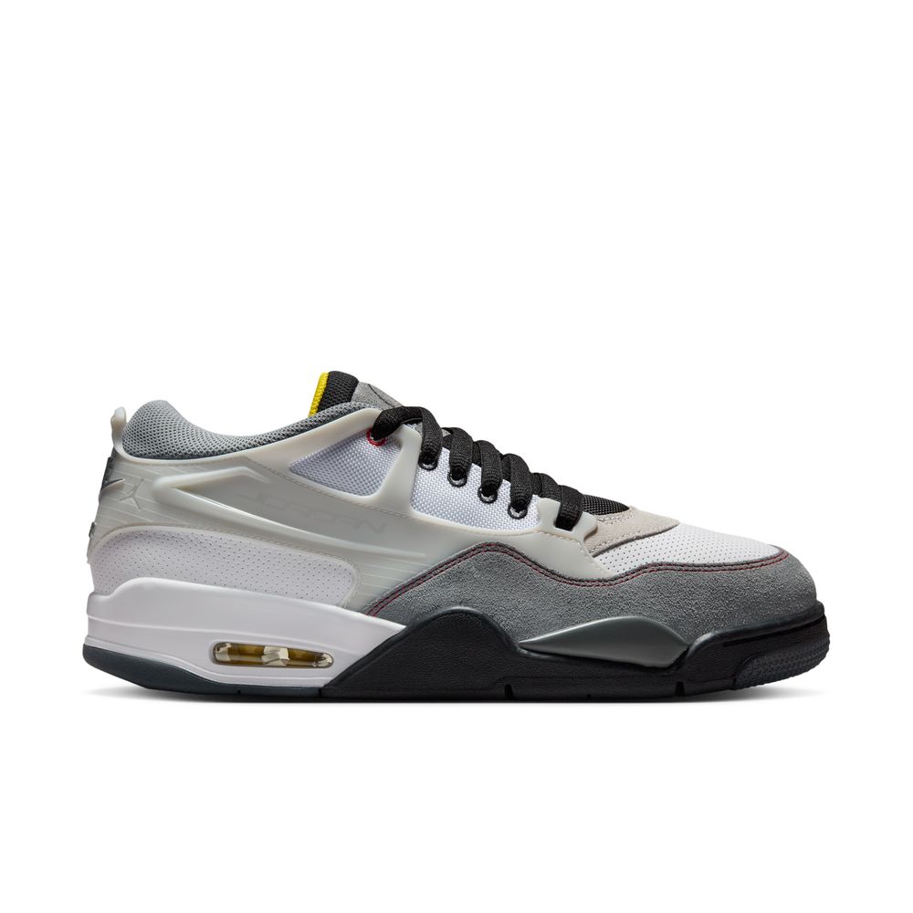 Air Jordan 4 RM Premium Men's Shoes 'White/Fire Red/Black/Smoke Grey'