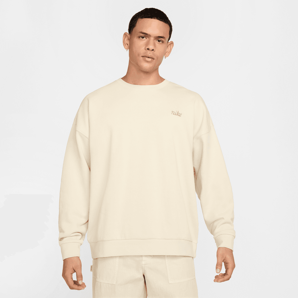 Nike Club Men's Oversized Crew 'Light Khaki'