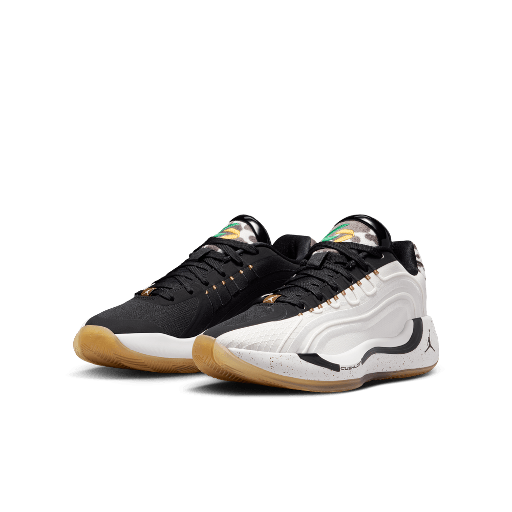 Luka 4 "Gone Ranching" Big Kids' Basketball Shoes (GS) 'White/Pine Green/Gold'