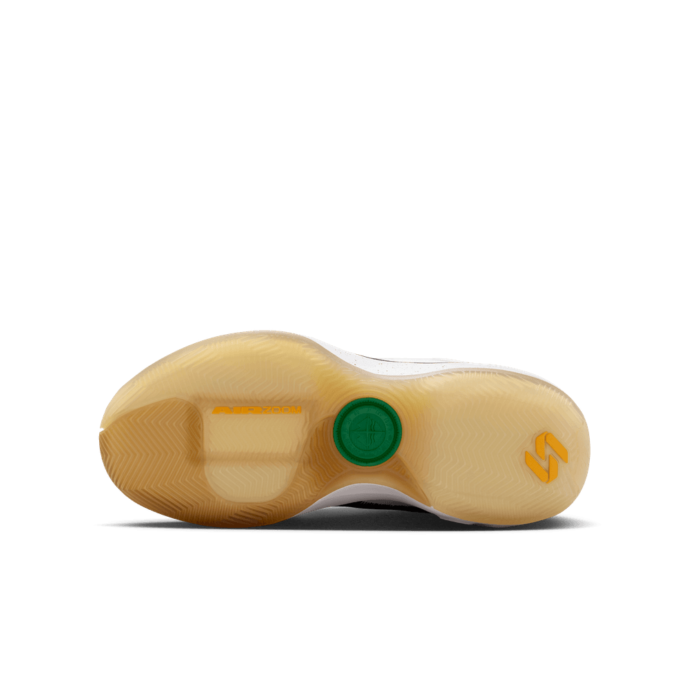 Luka 4 "Gone Ranching" Big Kids' Basketball Shoes (GS) 'White/Pine Green/Gold'