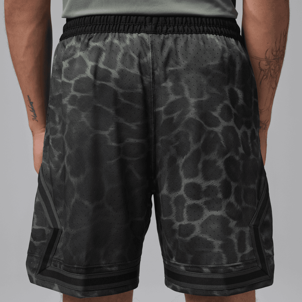 Jordan Sport Men's Dri-FIT Printed Diamond Shorts 'Black'