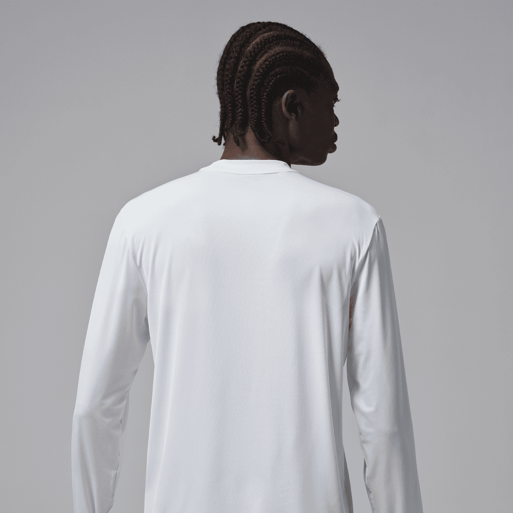 Jordan Sport Essentials Men's Dri-FIT Long-Sleeve Top 'White'