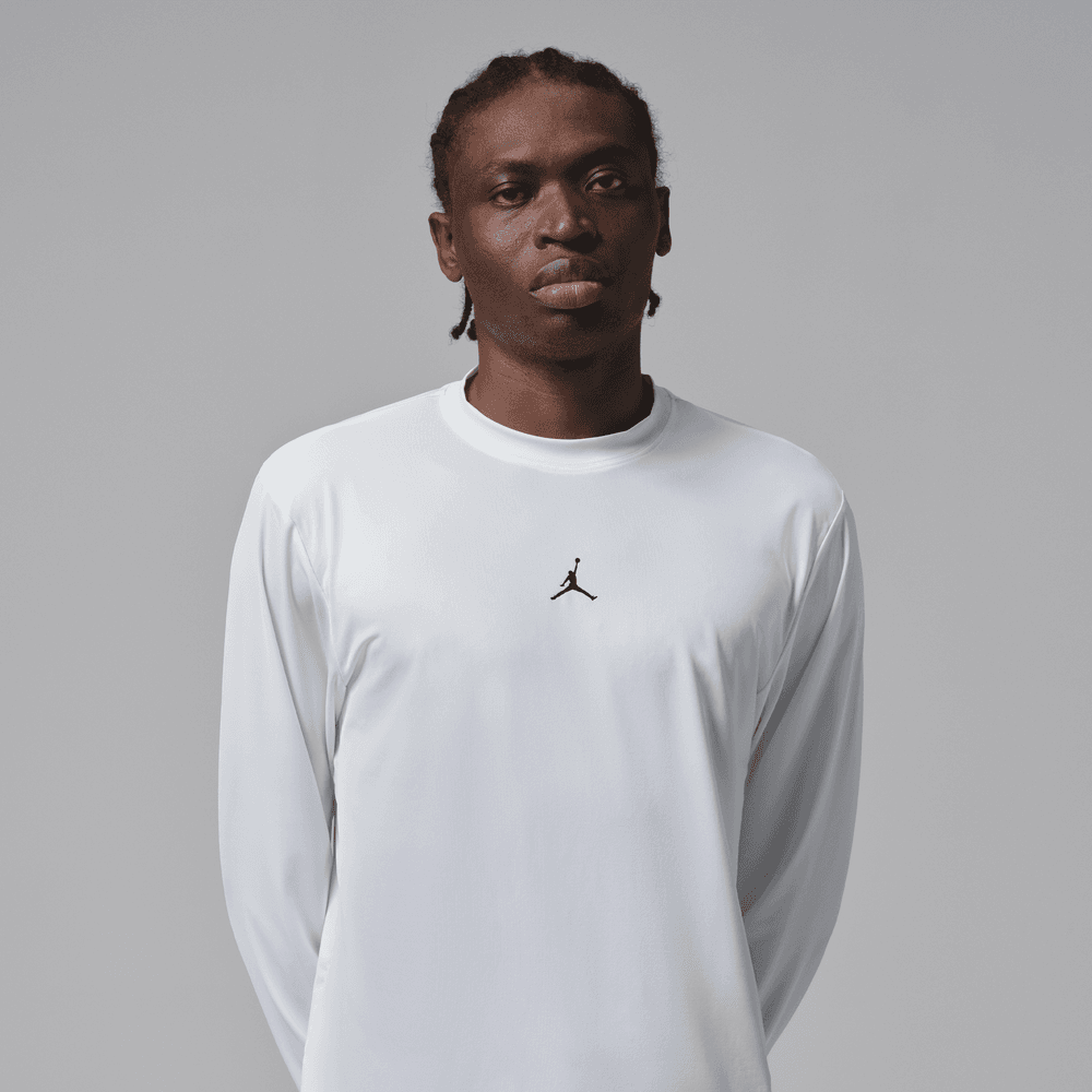 Jordan Sport Essentials Men's Dri-FIT Long-Sleeve Top 'White'