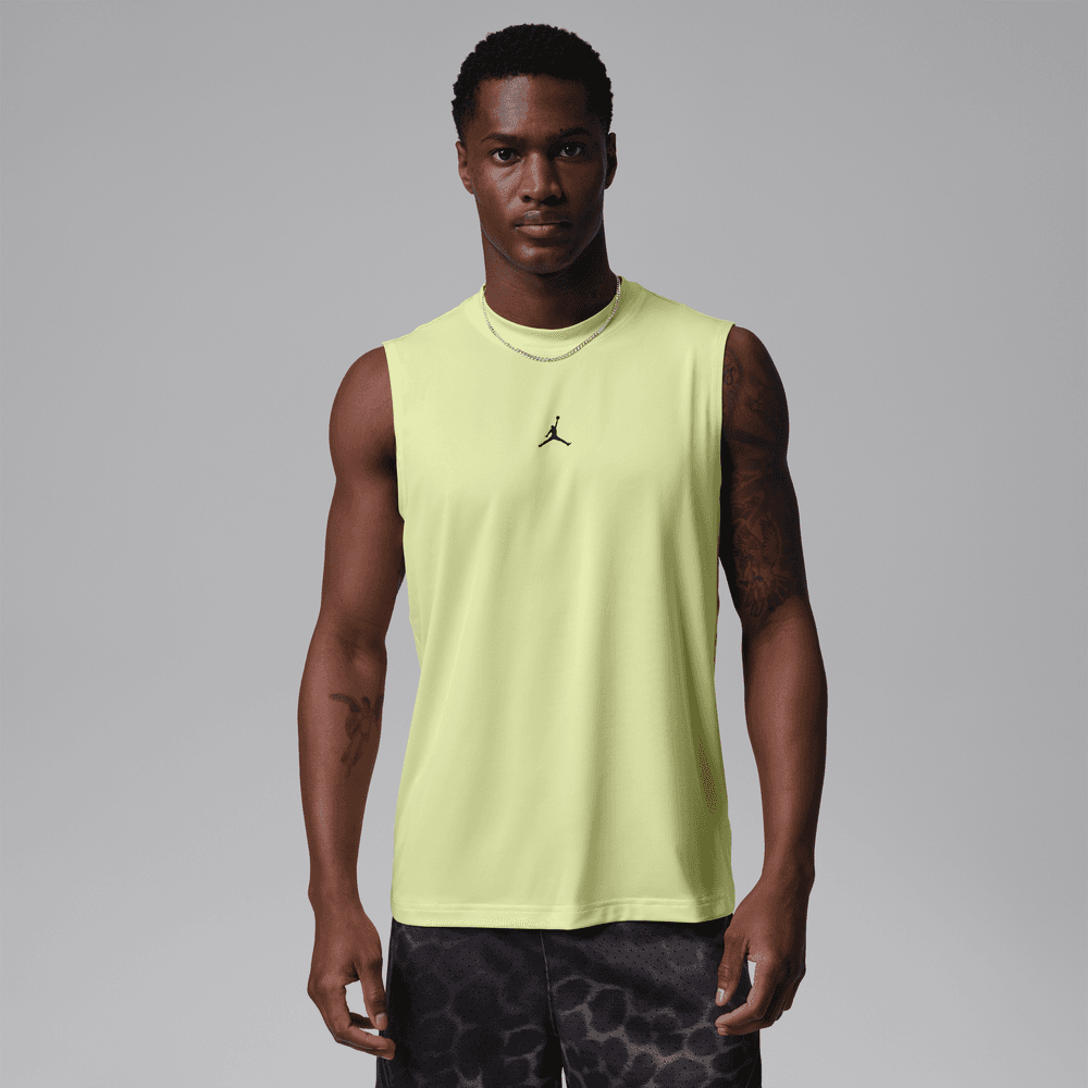 Jordan Sport Essentials Men's Dri-FIT Sleeveless Top 'Luminous Green'