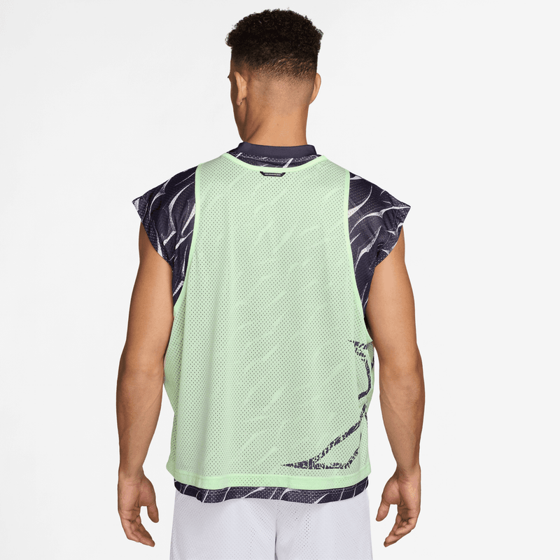 Ja Morant Ja Men's Dri-FIT Basketball Practice Jersey 'Volt Tint/Purple Dynasty'