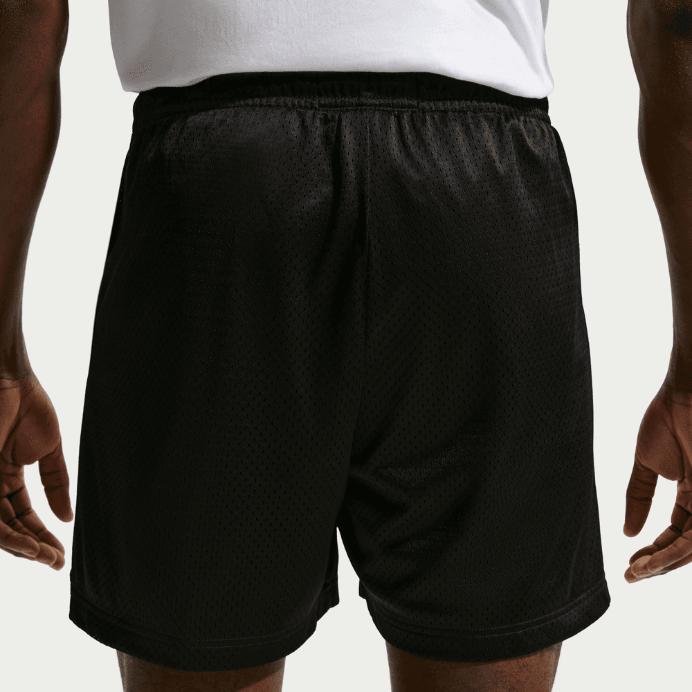 Nike Standard Issue Men's 5" Practice Mesh Basketball Shorts 'Black/Ivory'