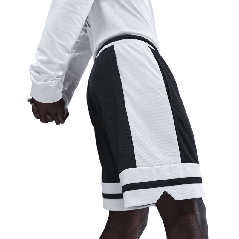 Nike Men's Dri-FIT 8" Basketball Shorts 'Black/White'