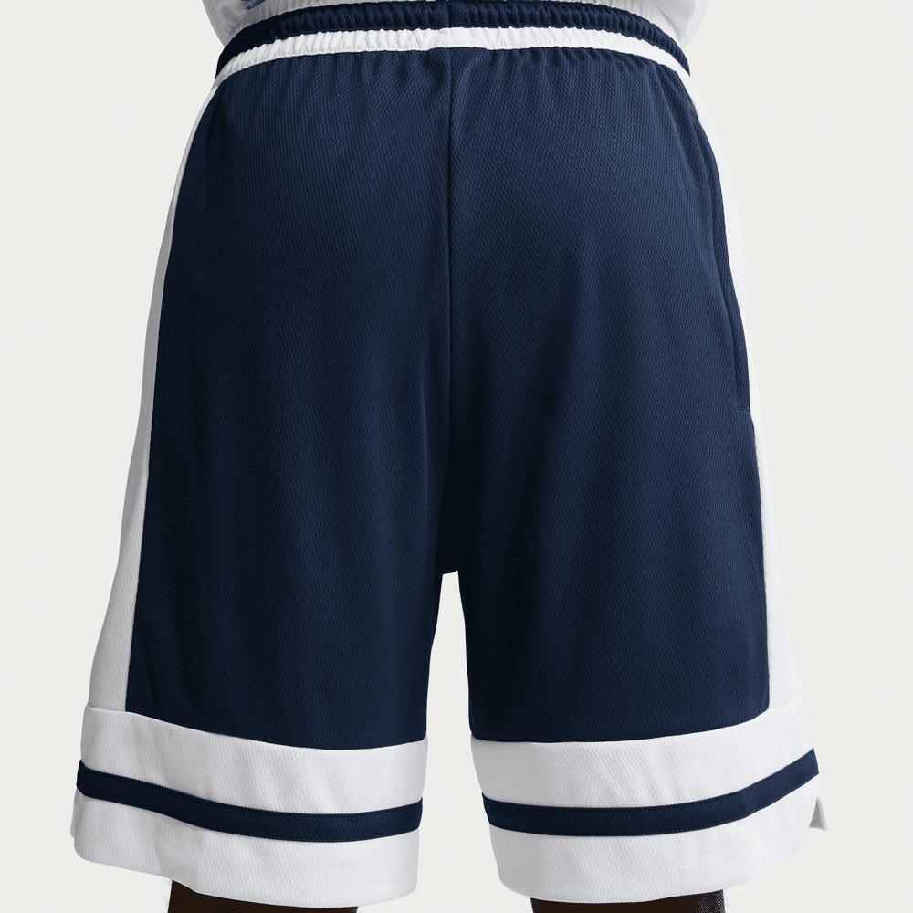 Nike Men's Dri-FIT 8" Basketball Shorts 'Midnight Navy/White'