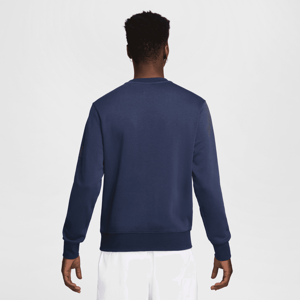 Nike Sportswear Club Fleece Crew-Neck Sweatshirt 'Midnight Navy'