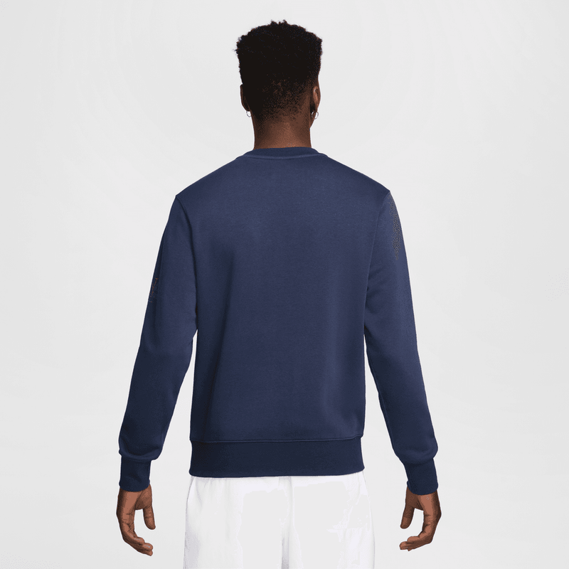Nike Sportswear Club Fleece Crew-Neck Sweatshirt 'Midnight Navy'