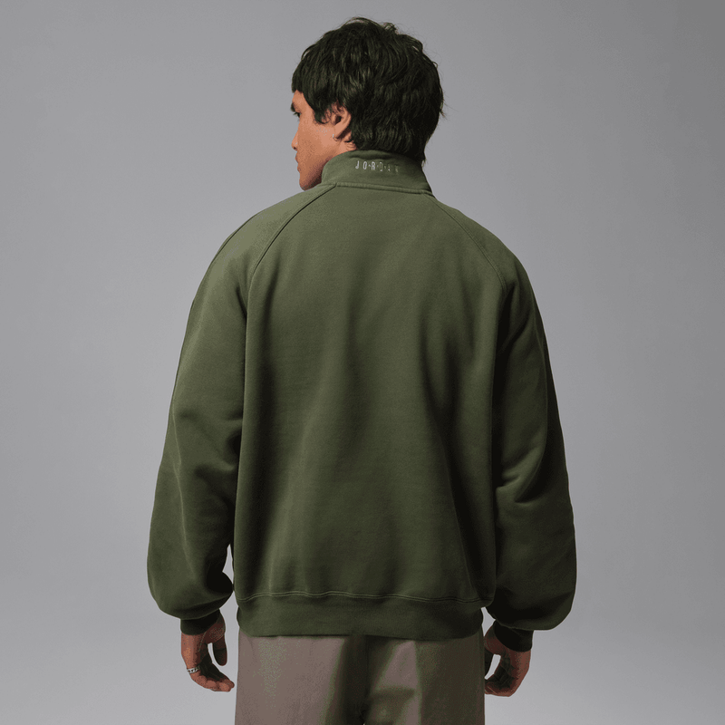Jordan Flight Men's Graphic Fleece 1/4-Zip 'Cargo Khaki'