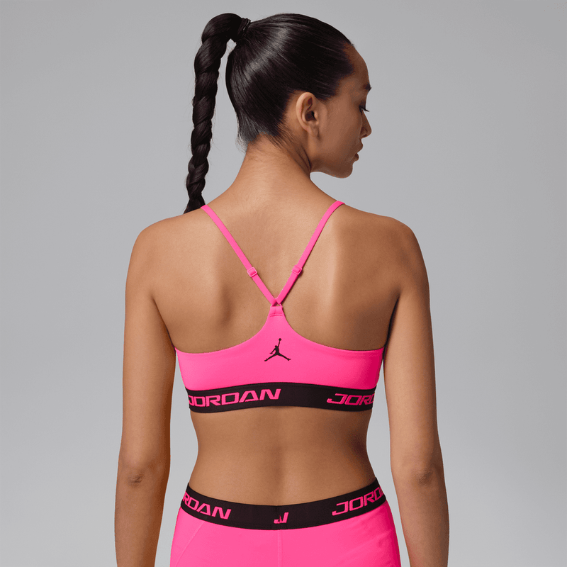 Jordan Sport Essentials Women's Padded Adjustable Sports Bra 'Pink'