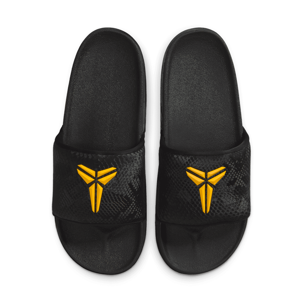 Kobe Bryant Kobe Offcourt Men's Slides 'Black/Gold'