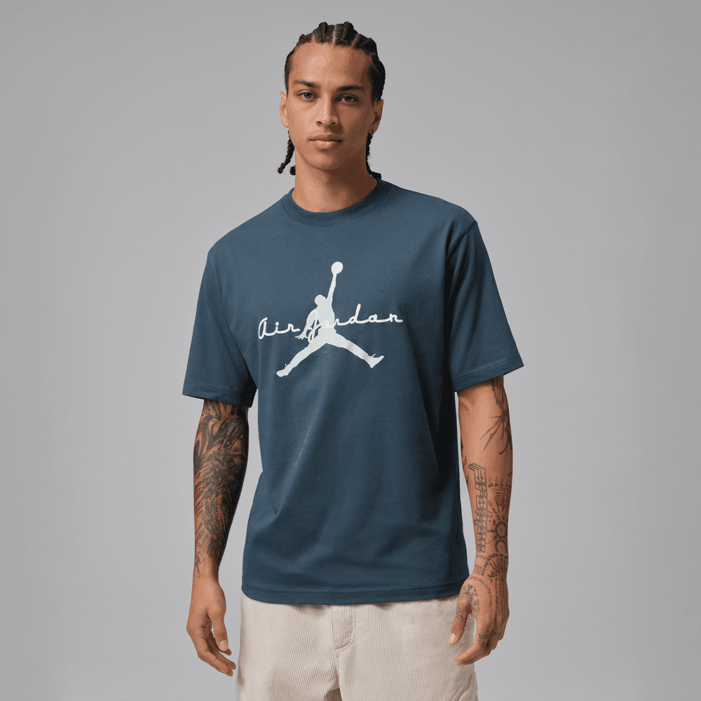 Jordan Brooklyn Men's Graphic T-Shirt 'Squadron Blue'
