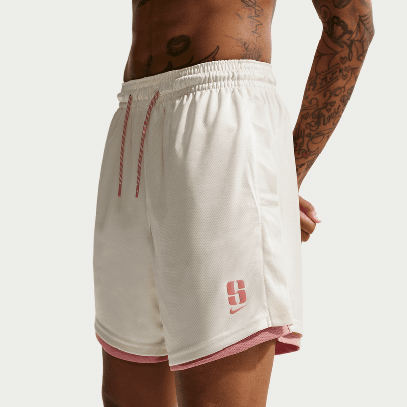 Sabrina Ionescu Sabrina Dri-FIT Reversible Basketball Shorts 'Red Stardust/Coconut Milk'